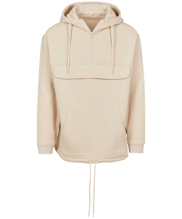 Build Your Brand Sweat Pullover Hoodie - Sand