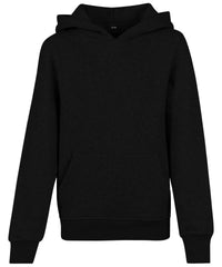 Build Your Brand Kids Basic Hoodie - Black