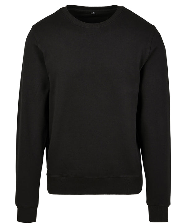 Build Your Brand Premium Crew Neck - Black