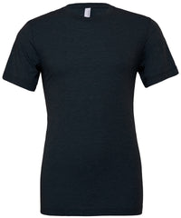 Bella Canvas Unisex Triblend Crew Neck T-shirt - Solid Navy Triblend