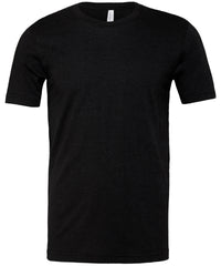 Bella Canvas Unisex Heather Cvc Short Sleeve T-shirt - Black Heather