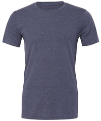 Bella Canvas Unisex Heather Cvc Short Sleeve T-shirt - Heather Navy