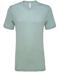 Bella Canvas Unisex Heather Cvc Short Sleeve T-shirt - Heather Prism Dusty Blue