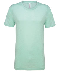 Bella Canvas Unisex Heather Cvc Short Sleeve T-shirt - Heather Prism Mint