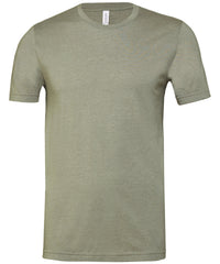 Bella Canvas Unisex Heather Cvc Short Sleeve T-shirt - Heather Stone