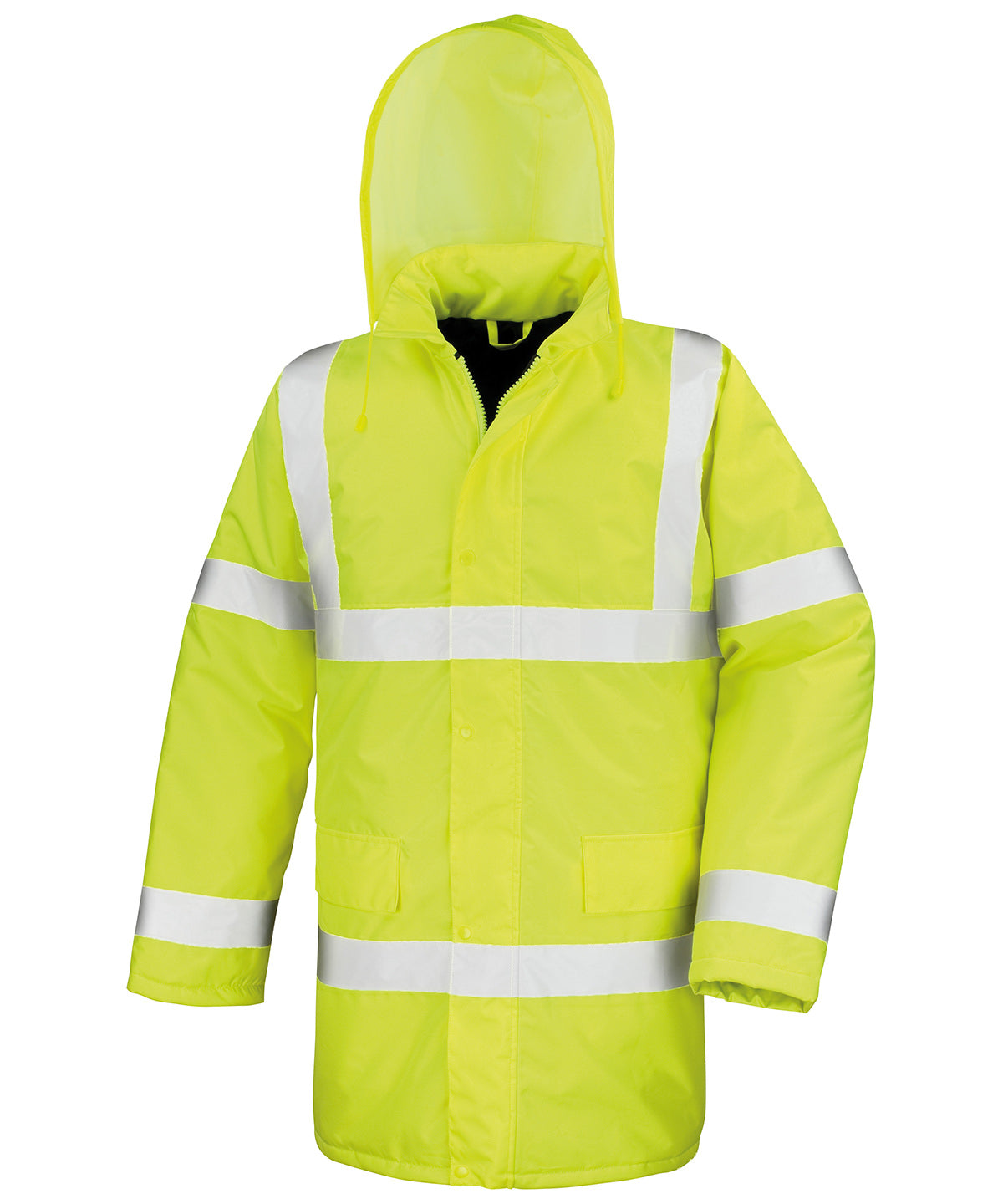 Result Core Safety High-viz Coat - Hi-Viz Yellow