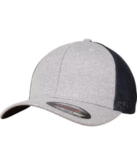 Flexfit Melange Mesh - Heather Navy