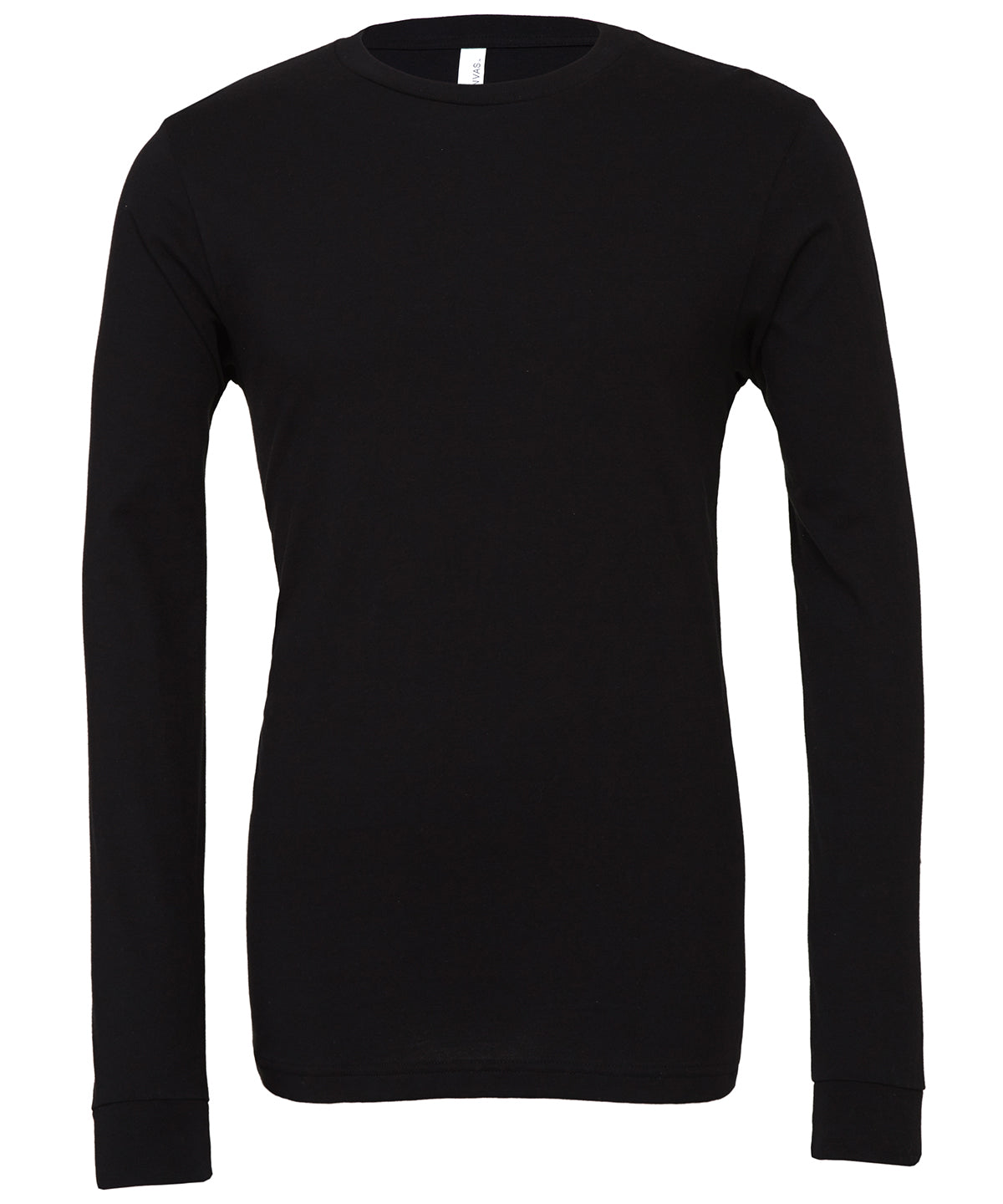 Bella Canvas Unisex Jersey Long Sleeve Tee - Black