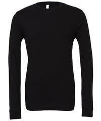 Bella Canvas Unisex Jersey Long Sleeve Tee - Black