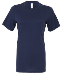 Bella Canvas Women's Relaxed Jersey Short Sleeve Tee - Navy