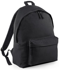 BagBase Original Fashion Backpack - Black/Black