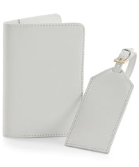 BagBase Boutique Travel Set - Soft Grey