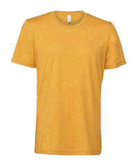 Bella Canvas Unisex Heather Cvc Short Sleeve T-shirt - Heather Mustard