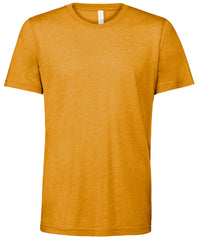 Bella Canvas Unisex Triblend Crew Neck T-shirt - Mustard Triblend