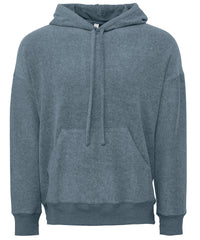 Bella Canvas Unisex Sueded Fleece Pullover Hoodie - Heather Slate