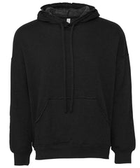 Bella Canvas Unisex Raw-seam Hoodie - Black Heather
