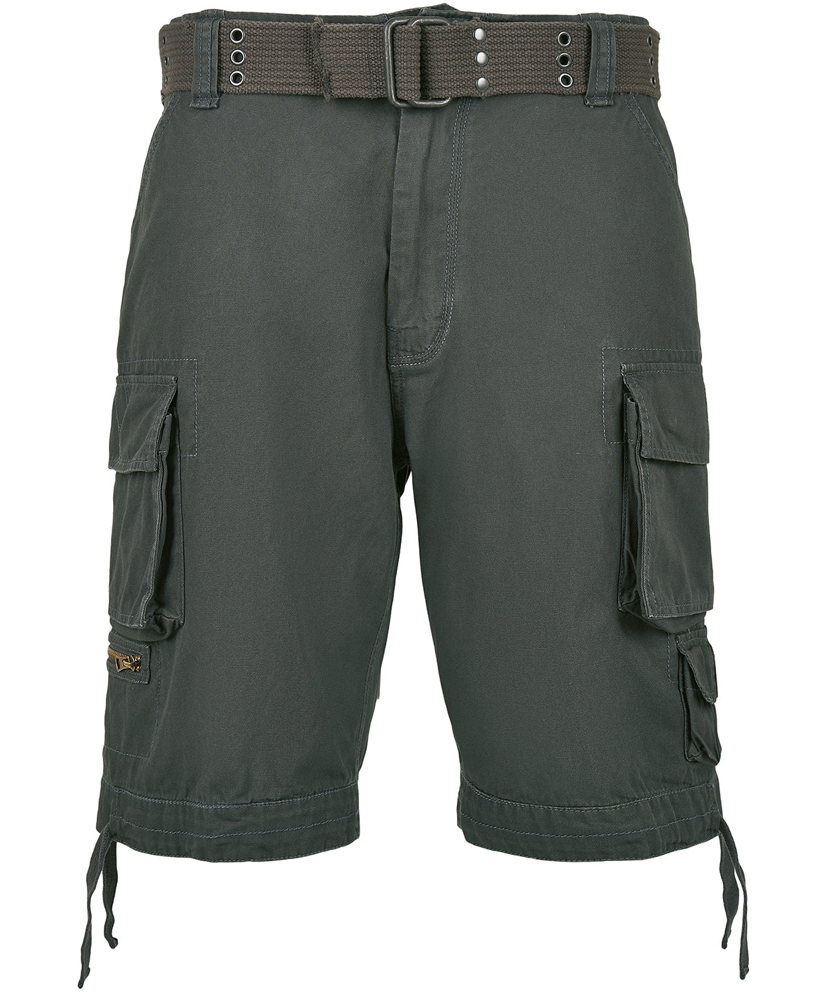 Buildyourbrandit Savage Vintage Shorts - Anthracite