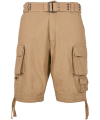 Buildyourbrandit Savage Vintage Shorts - Beige