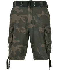 Buildyourbrandit Savage Vintage Shorts - Dark Camo