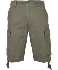 Buildyourbrandit Vintage Shorts - Olive