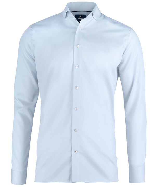 Nimbus Portland Slim Fit – Super Non-iron Business Shirt - Light Blue