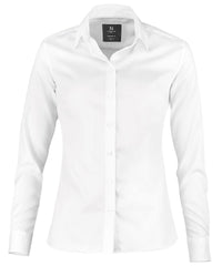 Nimbus Women’s Portland – Super Non-iron Business Shirt - White