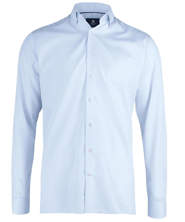 Nimbus Portland Modern Fit – Super Non-iron Business Shirt - Light Blue