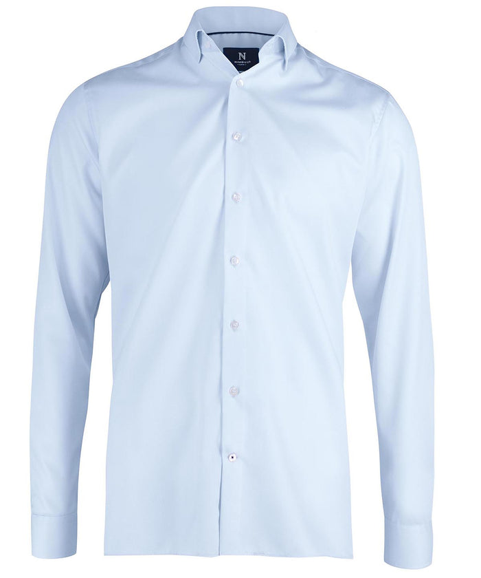 Nimbus Portland Modern Fit – Super Non-iron Business Shirt - Light Blue
