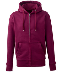 Men's Anthem Full-zip Hoodie - Burgundy