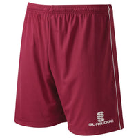 Surridge Classic Short - Maroon / White