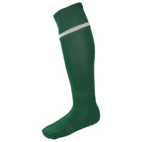 Surridge Single Band Sock (Junior) - Emerald / White