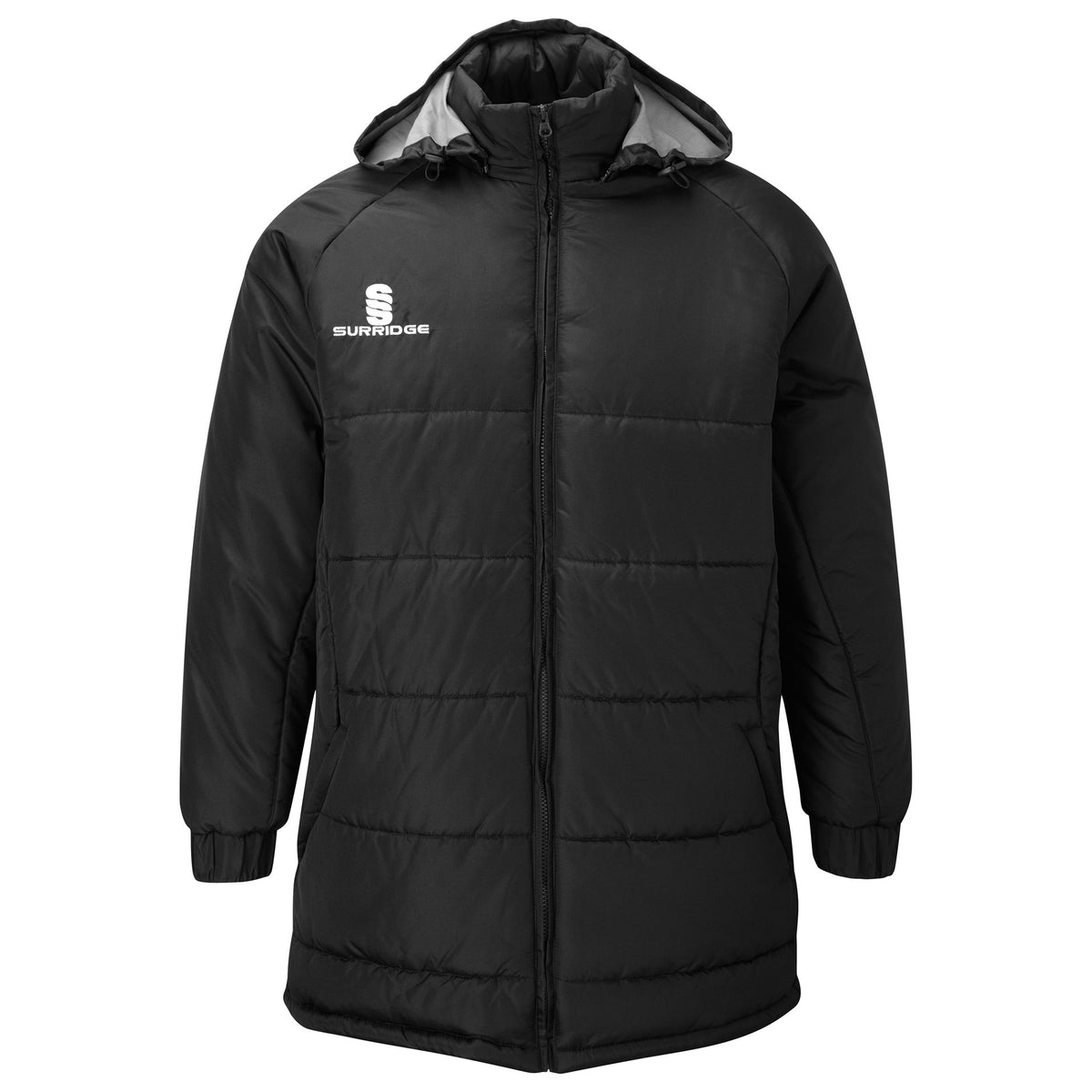 Surridge Padded Bench Jacket - Black