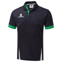 Surridge Blade Polo Shirt (Junior) - Navy / Emerald / White