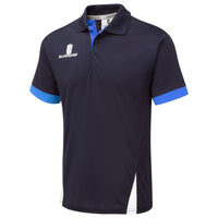 Surridge Blade Polo Shirt (Junior) - Navy / Royal / White
