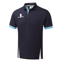 Surridge Blade Polo Shirt (Junior) - Navy / Sky / White
