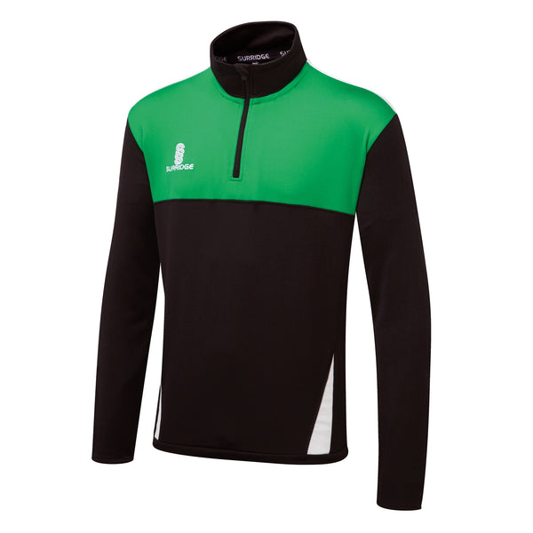 Surridge Blade Performance Top (Junior) - Black / Emerald / White