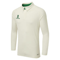Surridge Ergo Long Sleeve Cricket Shirt - Green