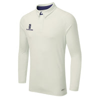 Surridge Ergo Long Sleeve Cricket Shirt - Navy