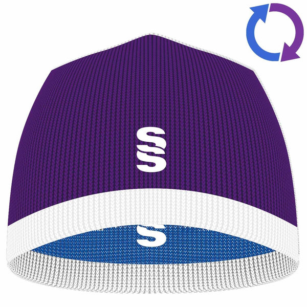 Surridge Reversible Beanie - Purple / Royal