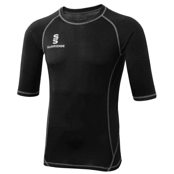 Surridge Premier Short Sleeve Sug - Black