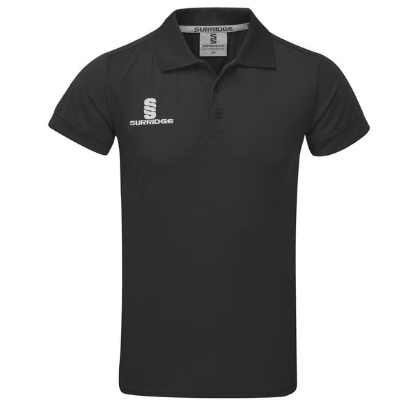 Surridge Blade Polo Shirt (Adult) - Black