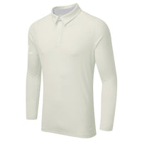 Surridge Ergo Long Sleeve Cricket Shirt - White