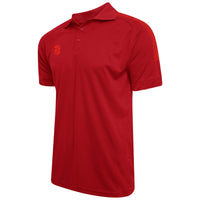 Surridge Dual Solid Colour Polo (Junior) - Red
