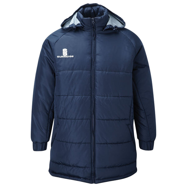 Surridge Padded Bench Jacket - Navy