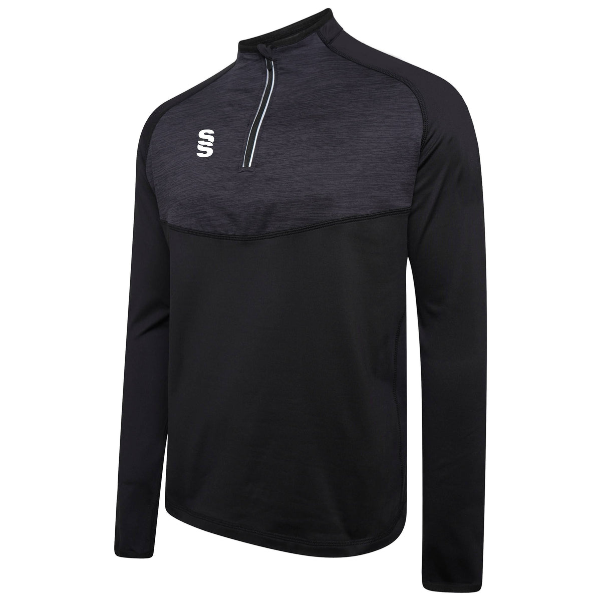 Surridge Zip Dual Performance Top (Junior) - Black