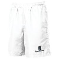 Surridge Ripstop Pocketed Shorts - White