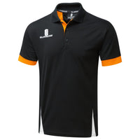Surridge Blade Polo Shirt (Junior) - Black/Orange/White