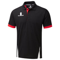 Surridge Blade Polo Shirt (Junior) - Black/Red/White