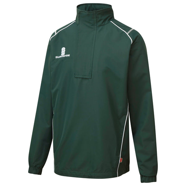 Surridge Curve Zip Rain Jacket - Green