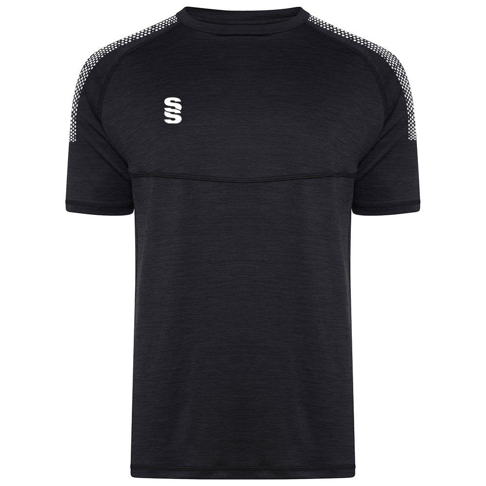 Surridge Dual Gym T-Shirt (Junior) - Black Melange